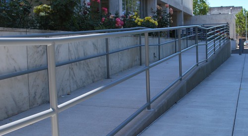 Commercial ADA handrail