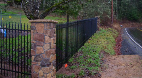 Wrought Iron Rail