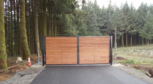 Steel & Wood Gate