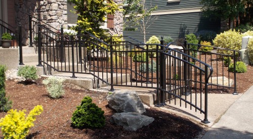 Custom Iron Residential Gate