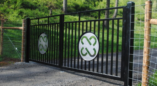 Custom Commercial Gate