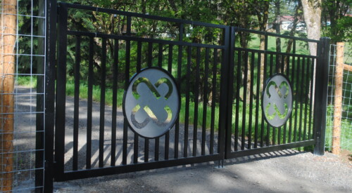 Custom Commercial Gate