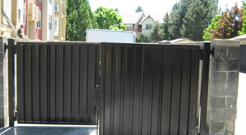 Garbage Enclosure Gates