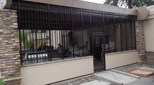 Commercial Security Fence