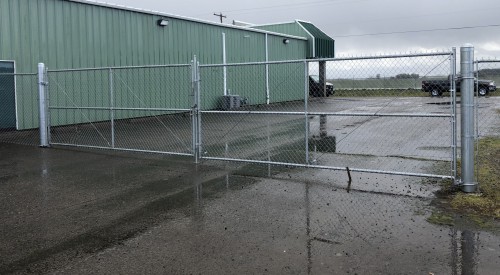 Commercial Roll Gate