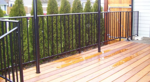 Patio Deck Guardrail